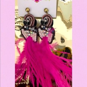 NEW LET’S FLAMINGLE EARRINGS